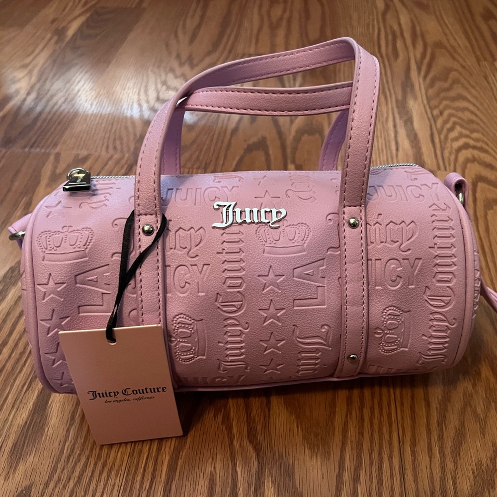 Juicy Couture Lavender Mini Barrel Bag